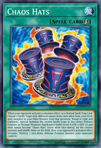 Chaos Magical Hats - CORI EN046 - Super Rare - NM