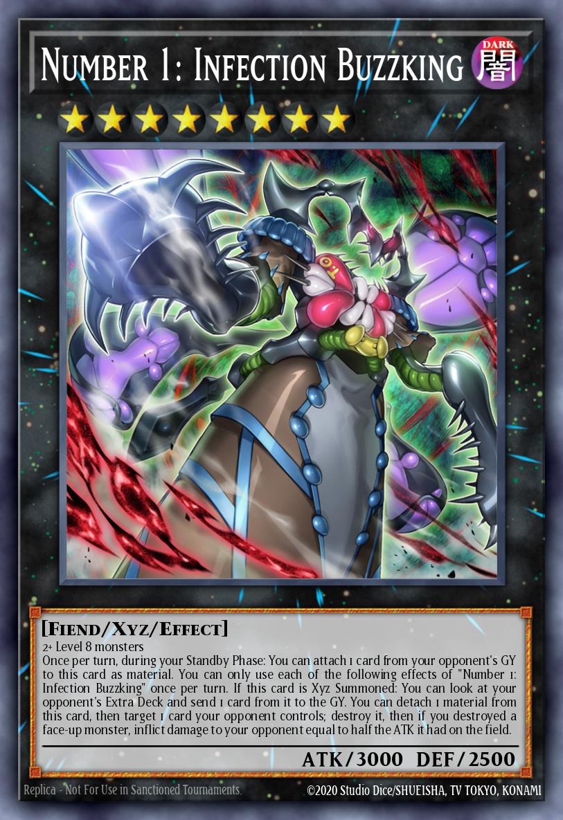 Number 1: Infection Buzzking - MZMI-EN023 - Ultra Rare - NM