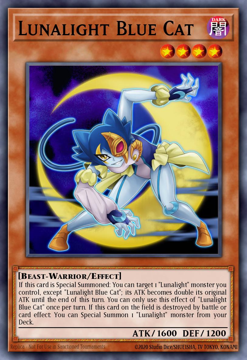 Lunalight Blue Cat - LED4-EN050 - Common - NM