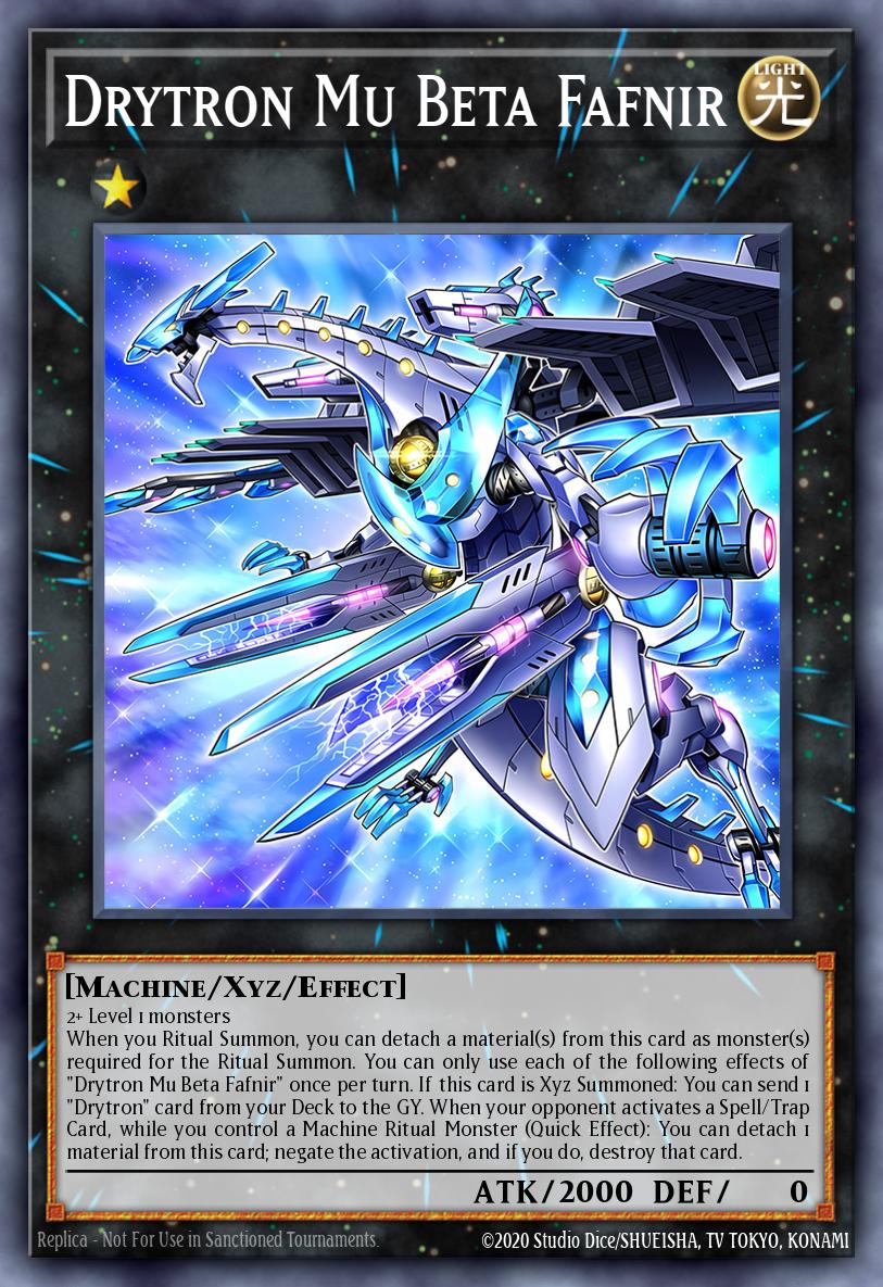 Drytron Mu Beta Fafnir - MP22-EN084 - Secret Rare - NM