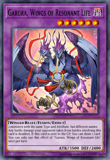 Garura, Wings of Resonant Life - MP23-EN148 - Secret Rare - NM