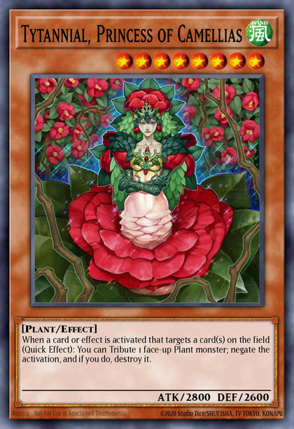 Tytannial, Princess of Camellias - GLD4-EN026 - Gold Rare - NM