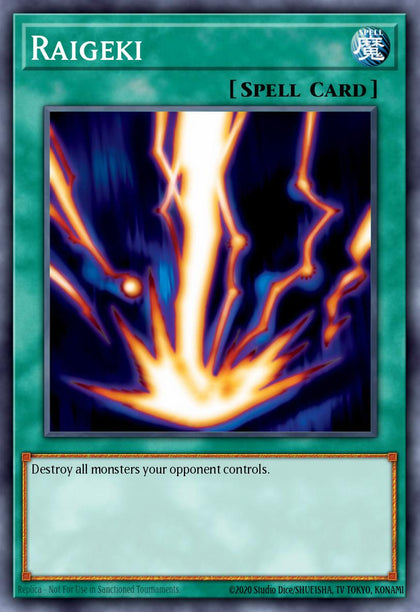 Raigeki - RA05-EN110 - Ultra Rare - NM