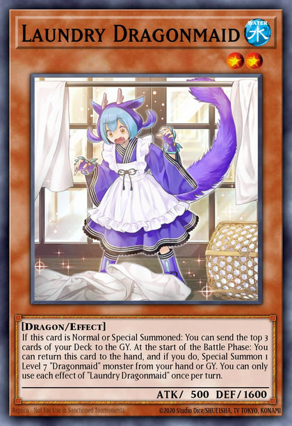 Laundry Dragonmaid - RA03-EN021 - Collectors Rare - NM