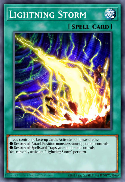 Lightning Storm - RA01-EN061 - Collectors Rare - NM