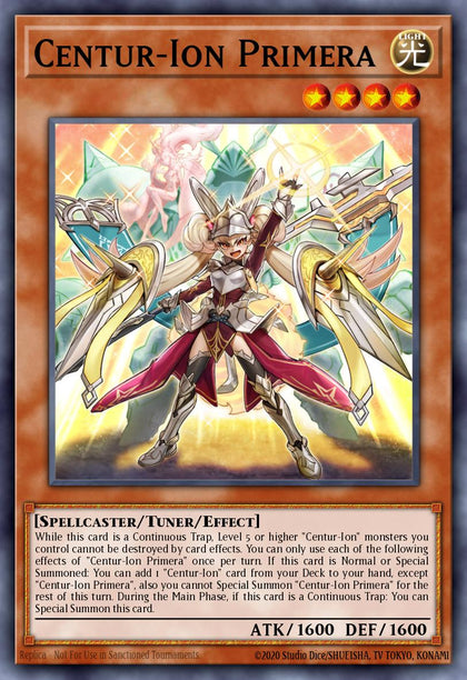 Centur-Ion Primera - RA05-EN030 - Secret Rare - NM