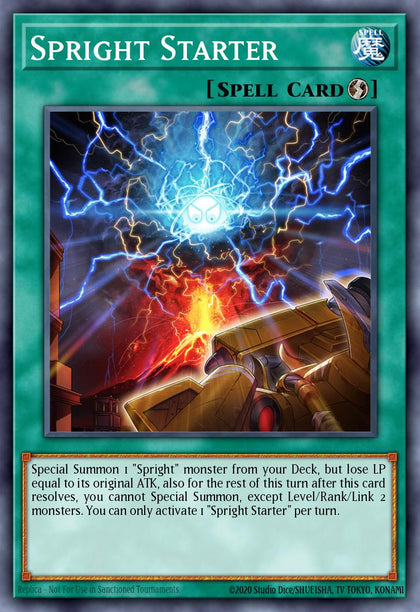 Spright Starter - RA05-EN068 - Ultra Rare - NM