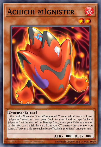 Achichi @Ignister - IGAS-EN004 - Secret Rare - NM
