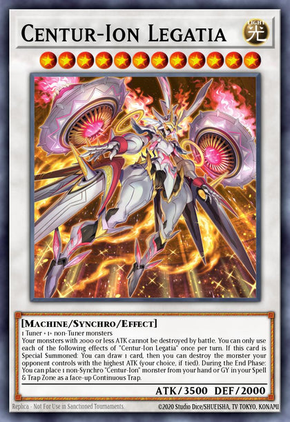 Centur-Ion Legatia - MP24-EN145 - Secret Rare - NM