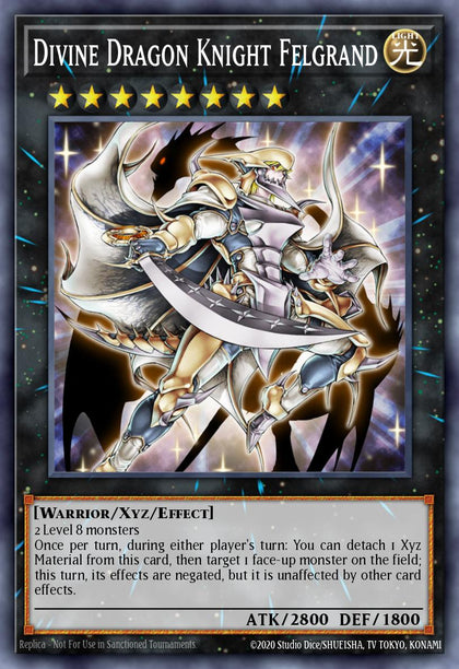 Divine Dragon Knight Felgrand - SHSP-EN056 - Ultimate Rare - EX