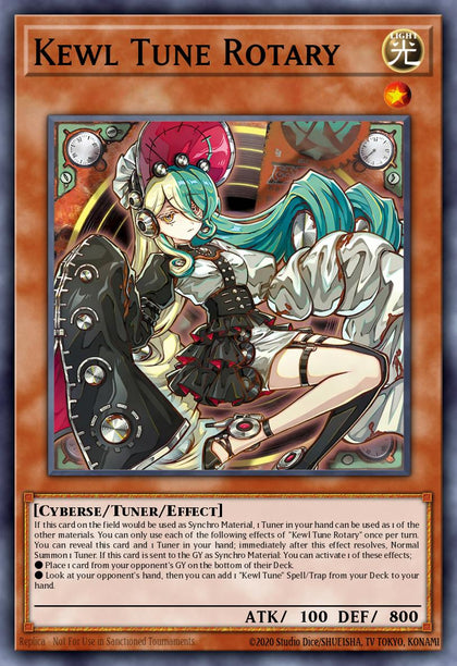 Kewl Tune Rotary - BLZD-EN021 - Starlight Rare - NM