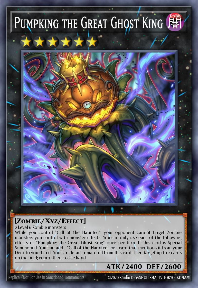 Pumpking the Great Ghost King - MZMU-EN005 - Collectors Rare - NM