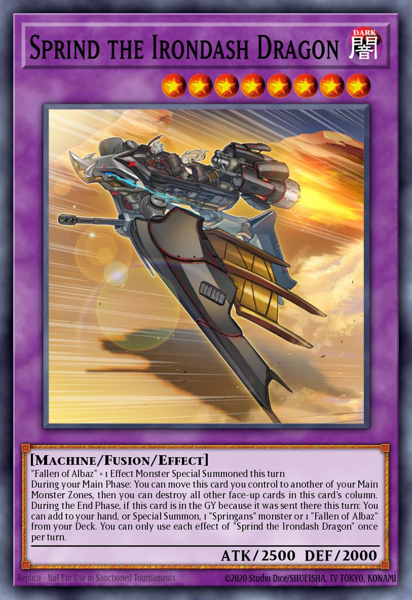 Sprind the Irondash Dragon - CH01-EN048 - Ultra Rare - NM