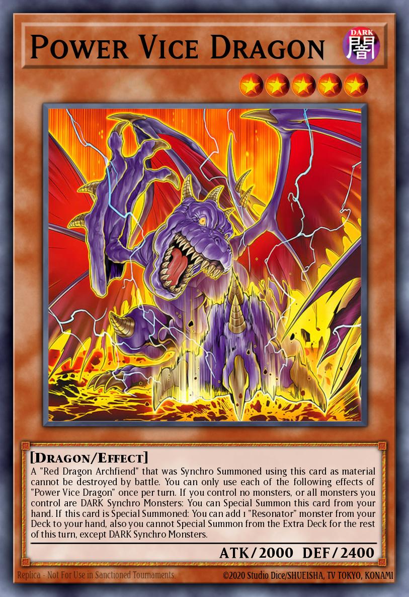 Power Vice Dragon - BLZD-EN002 - Secret Rare - NM