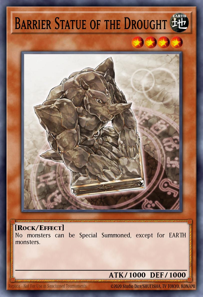 Barrier Statue of the Drought - CDIP-EN022 - Common - EX