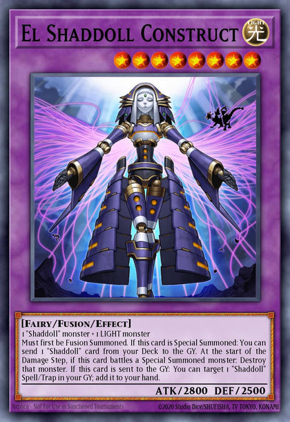 El Shaddoll Construct - RA04-EN229 - Platinum Secret Rare - NM