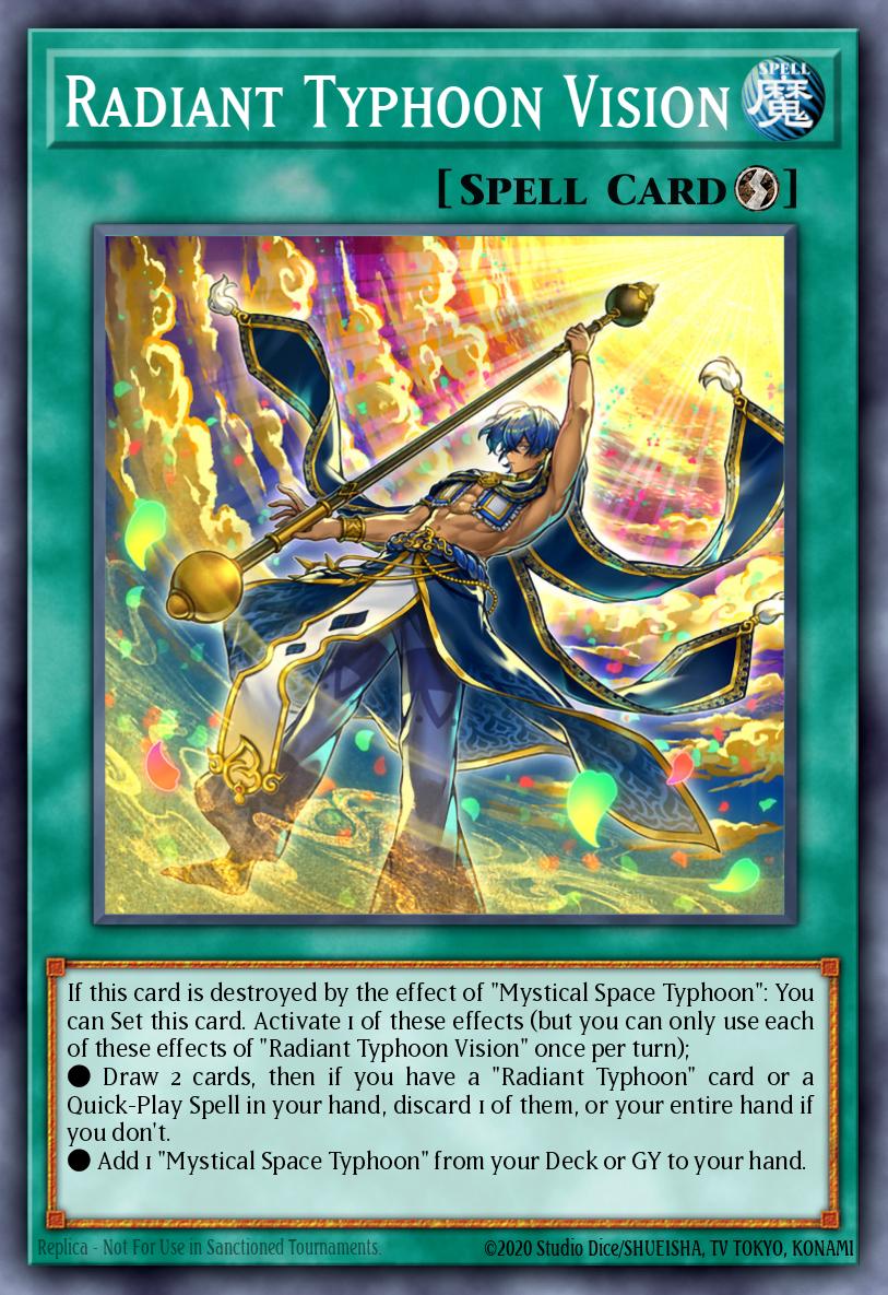 Radiant Typhoon Vision - RA05-EN075 - Ultra Rare - NM