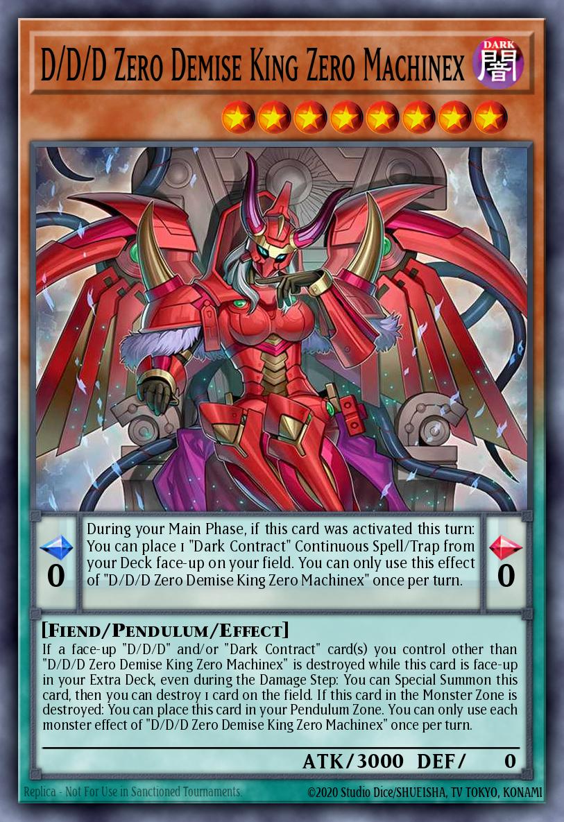 D/D/D Zero Doom Queen Machinex - DOOD-EN003 - Ultra Rare - NM