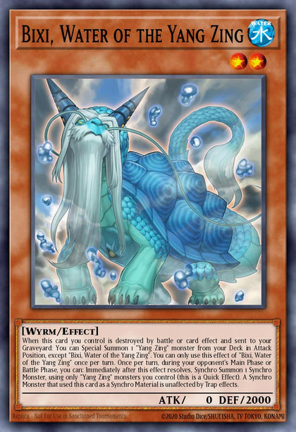 Bixi, Water of the Yang Zing - MP15-EN085 - Super Rare - EX
