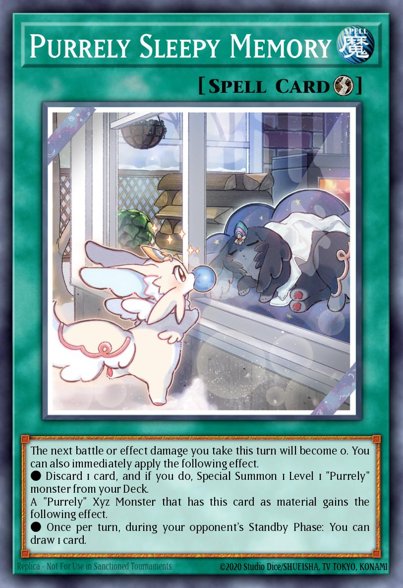 Purrely Sleepy Memory - OP24-EN010 - Super Rare - NM