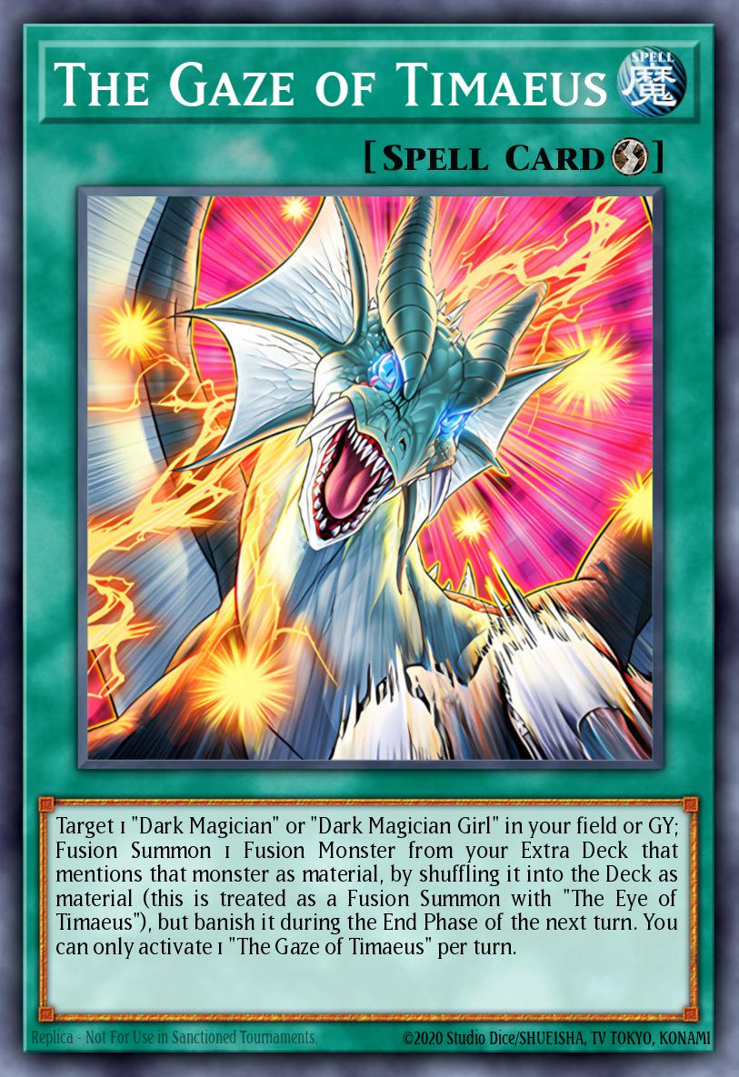 The Gaze of Timaeus - MZMU-EN013 - Secret Rare - NM