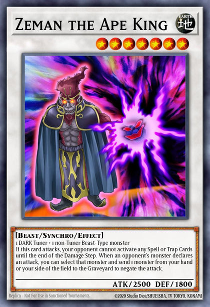 Zeman the Ape King - DPC5-EN002 - Super Rare - MT