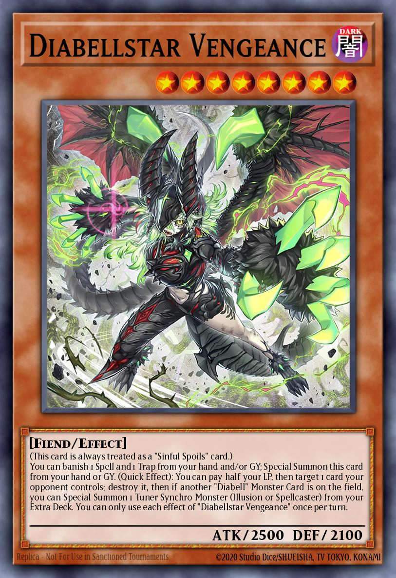 Diabellstar Vengeance - ALIN-EN011 - Quarter Century Secret Rare - NM