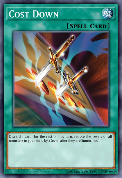 Cost Down - DR1-EN215 - Ultra Rare - EX
