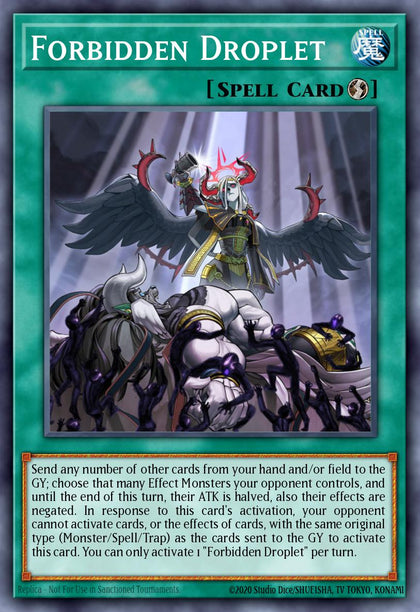 Forbidden Droplet - RA01-DE064 - Quarter Century Secret Rare - NM