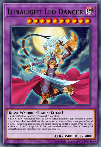 Lunalight Leo Dancer - RA04-EN053 - Ultimate Rare - NM