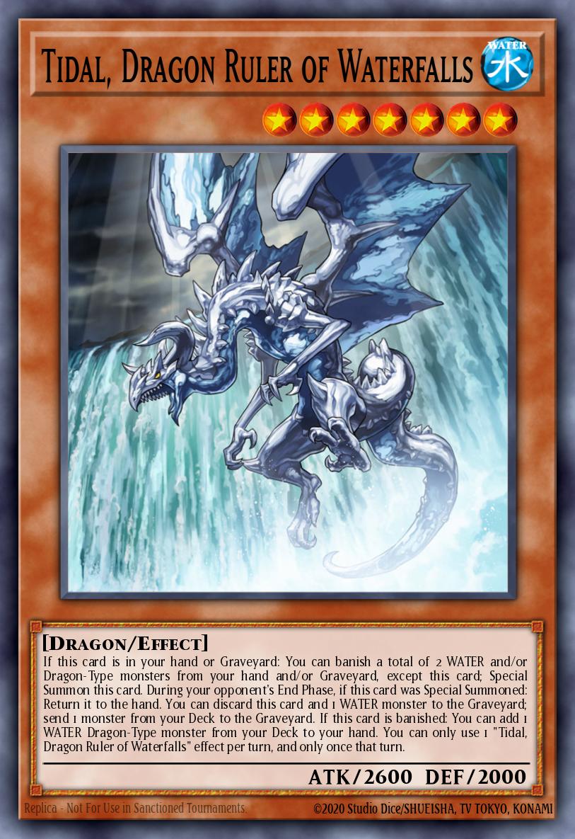 Tidal, Dragon Ruler of Waterfalls - CT10-EN001 - Secret Rare - EX
