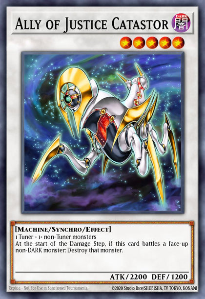 Ally of Justice Catastor - DUDE-EN007 - Ultra Rare - NM
