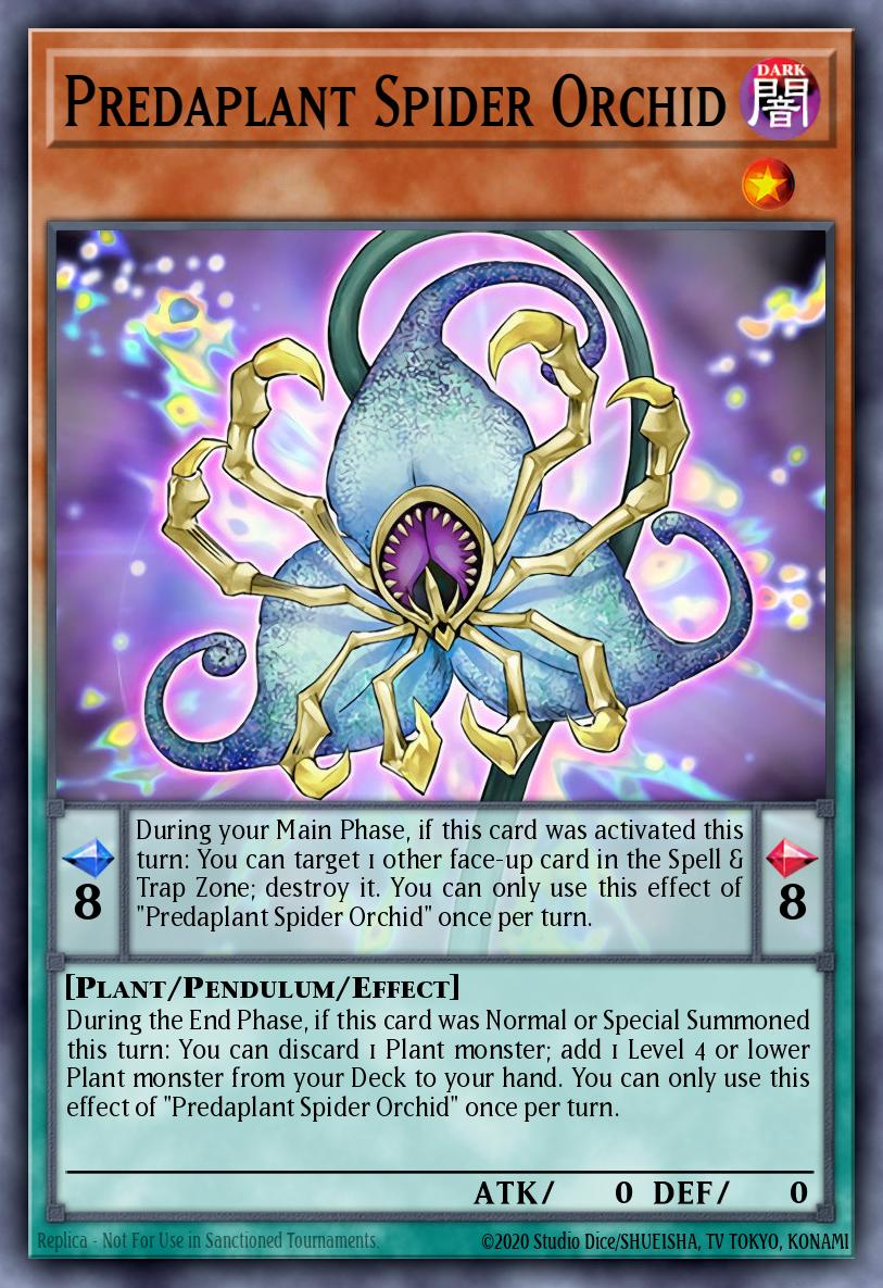 Predaplant Spider Orchid - DUPO-EN035 - Ultra Rare - NM