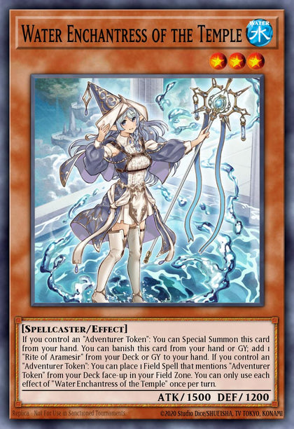Water Enchantress of the Temple - OP19-EN002 - Ultimate Rare - NM