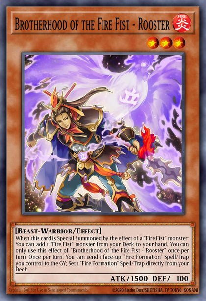 Brotherhood of the Fire Fist - Rooster - JOTL-EN094 - Secret Rare - NM
