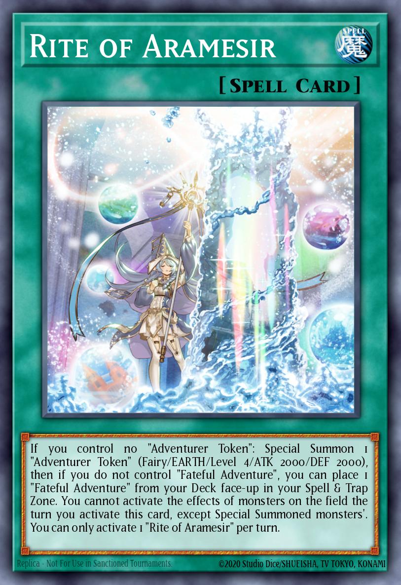 Rite of Aramesir - BLMR-EN093 - Quarter Century Secret Rare - NM