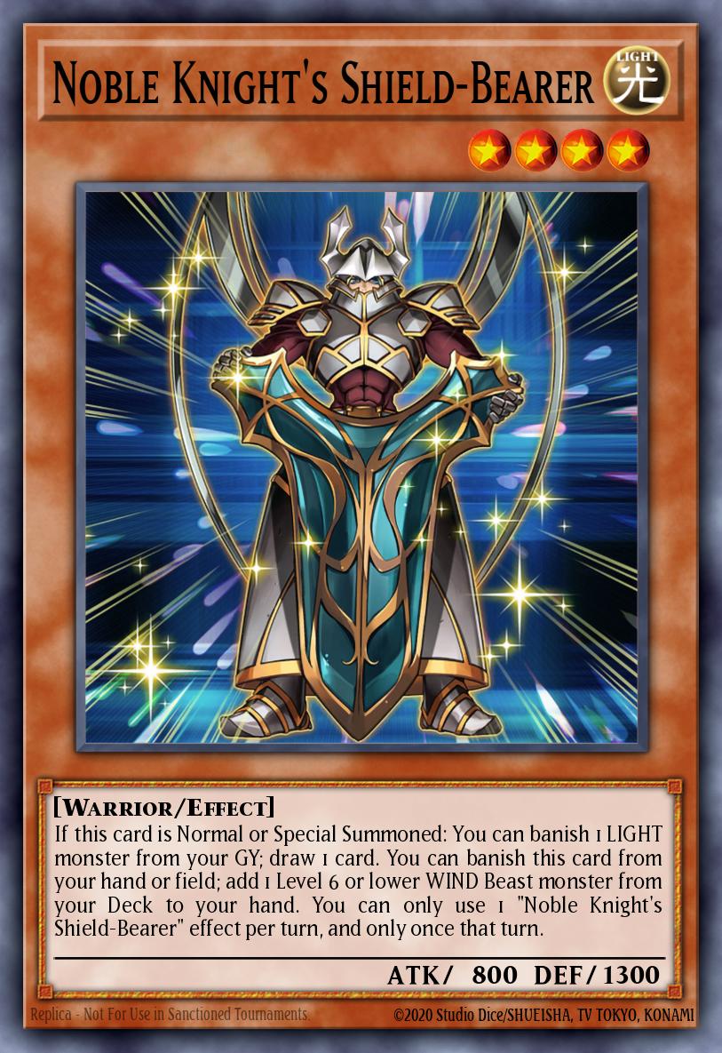 Noble Knight's Shield-Bearer - BROL-EN017 - Secret Rare - NM