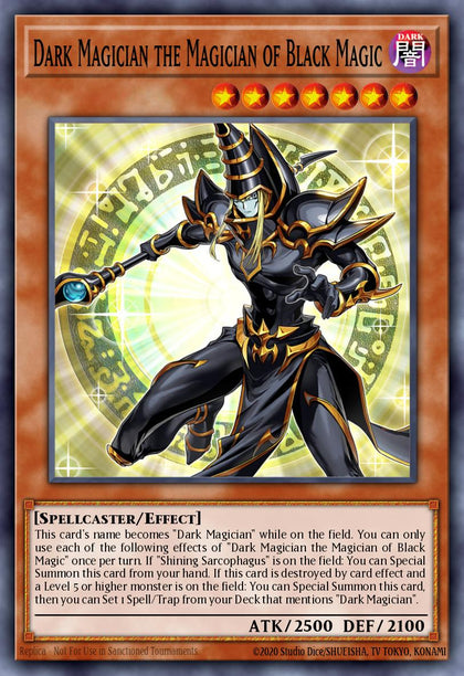 Dark Magician the Magician of Black Magic - INFO-EN006 - Ultra Rare - NM