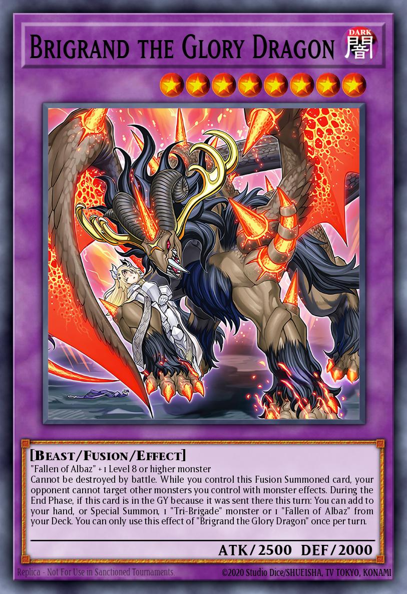 Brigrand the Glory Dragon - SDAZ-EN044 - Common - NM