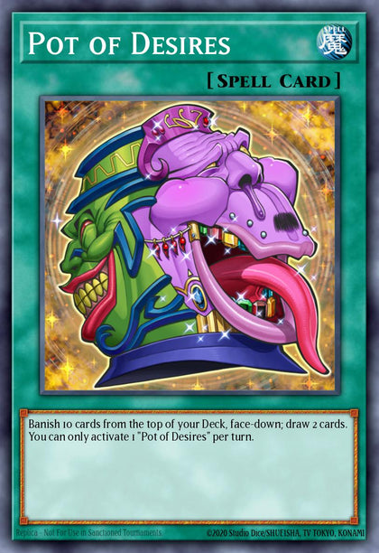 Pot of Desires - RA01-EN056 - Collectors Rare - NM