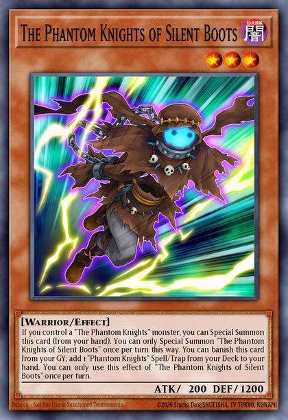 The Phantom Knights of Silent Boots - MP24-EN039 - Quarter Century Secret Rare - NM