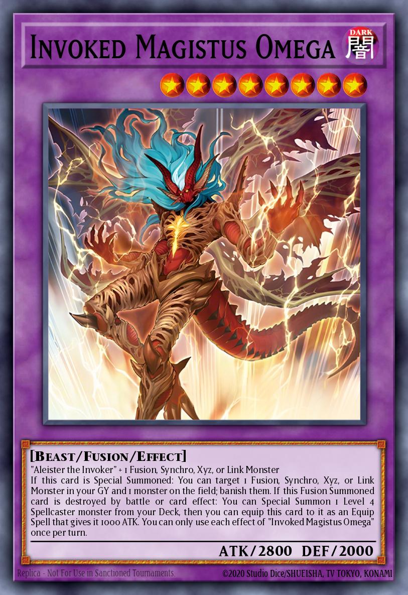 Invoked Magistus Omega - BPRO-EN100 - Starlight Rare - NM