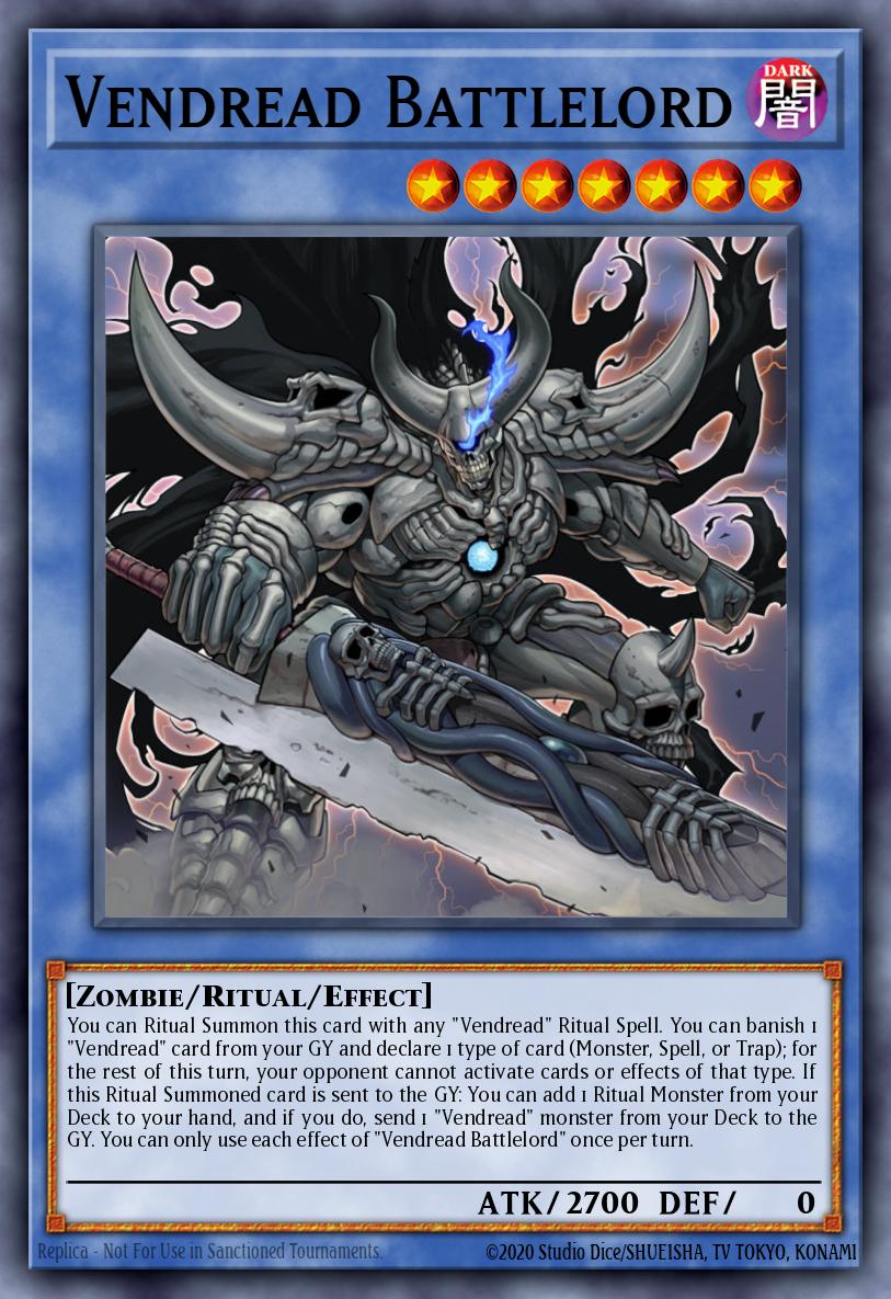 Vendread Battlelord - EXFO-EN082 - Super Rare - NM