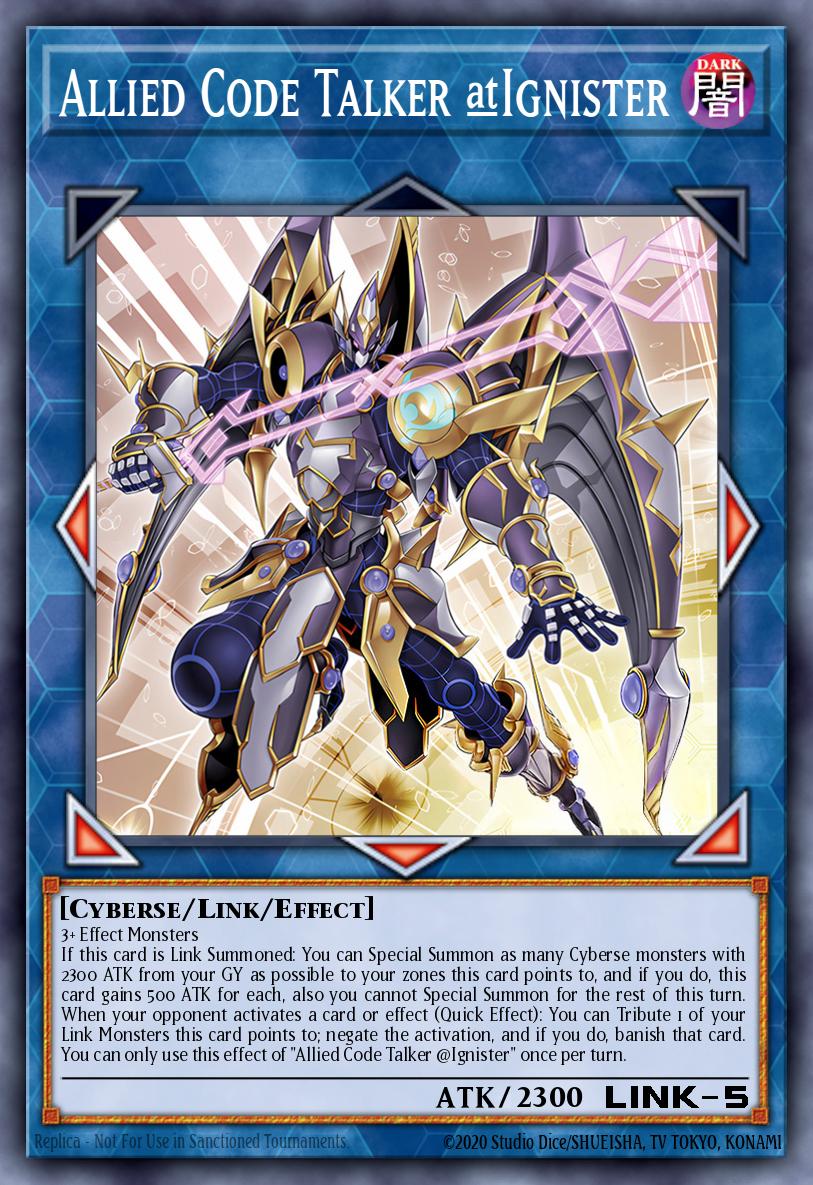 Allied Code Talker @Ignister - ALIN-EN051 - Quarter Century Secret Rare - NM