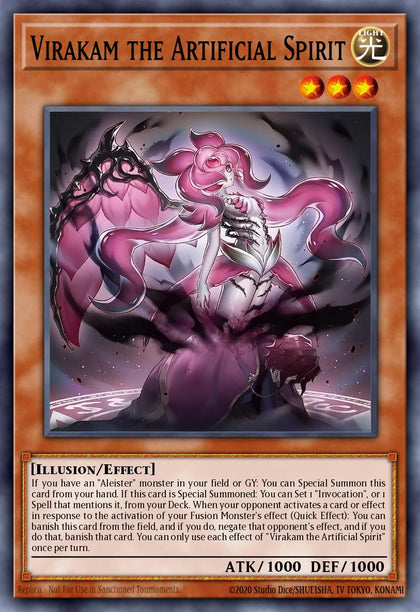 Virakam, the Divine Spirit of Artifice - CORI EN017 - Super Rare - NM