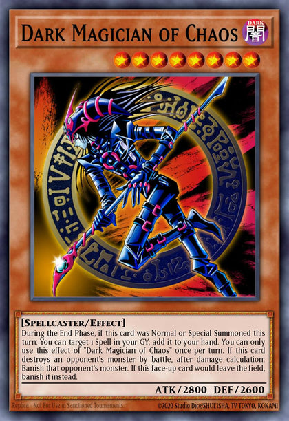 Dark Magician of Chaos - RA03-EN134 - Platinum Secret Rare - NM