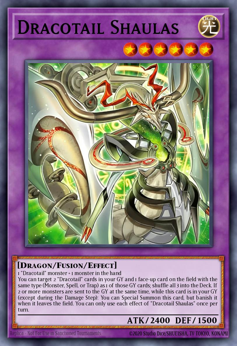 Dracotail Shaulas - BPRO-EN037 - Ultra Rare - NM