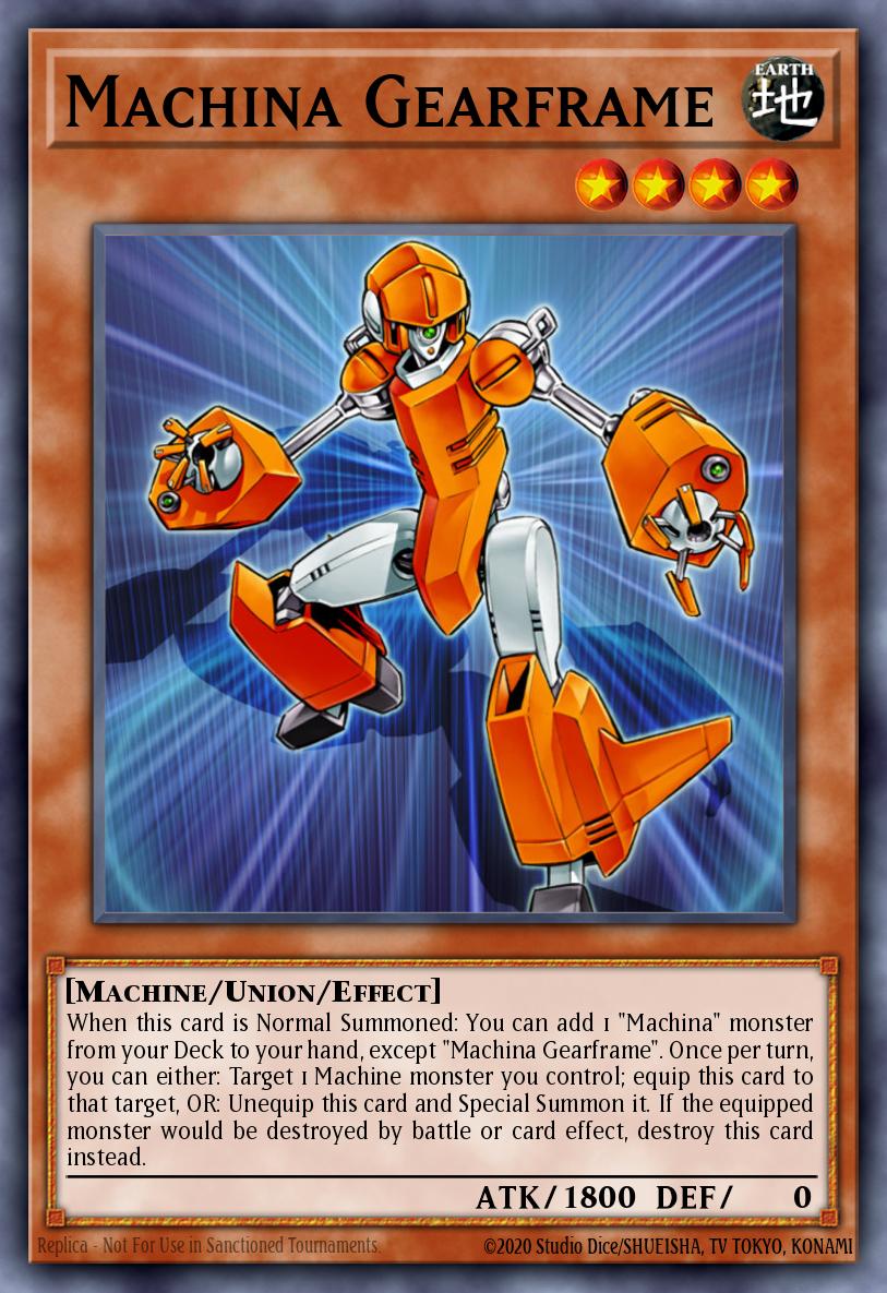 Machina Gearframe - SDMM-EN002 - Super Rare - NM