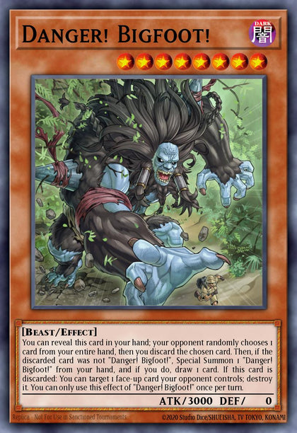 Danger! Bigfoot! - MP25-EN140 - Secret Rare - NM
