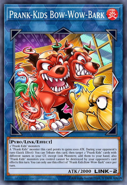 Prank-Kids Bow-Wow-Bark - HISU-EN021 - Super Rare - NM
